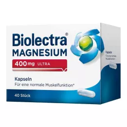 BIOLECTRA Magnez 400 mg ultra kapsułki, 40 szt