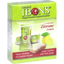 IBONS Oryginalne pudełko z gryzakami cytrynowo-imbirowymi, 60 g