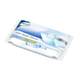 TENA Mokre rękawiczki do mycia perfumowane, 8 szt