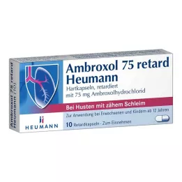AMBROXOL 75 kapsułek retard Heumann, 10 szt