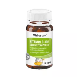 SOVITA CARE Witamina C 300 kapsułek długoterminowych, 90 szt