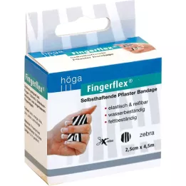 Fingerflex Bind 2,5 cm x 4,5 m Zebra, 1 szt