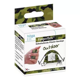 FINGERFLEX kamuflaż 2,5 cm x 4,5 m bez lateksu, 1 szt
