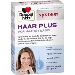 DOPPELHERZ Hair Plus System Tablet, 30 szt