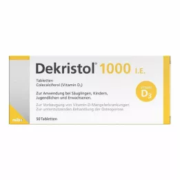 DEKRISTOL Tabletki 1000 IU, 50 szt