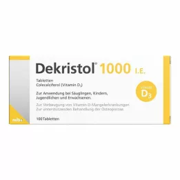 DEKRISTOL Tabletki 1000 IU, 100 szt