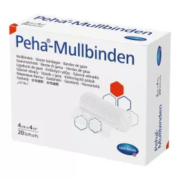 PEHA-MULLBINDE 4 cm x 4 m, 20 szt