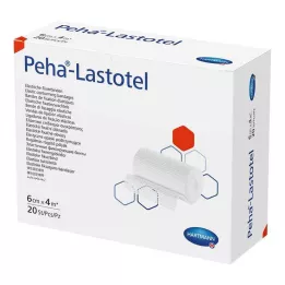 PEHA-LASTOTEL Bandaż mocujący 6 cm x 4 m, 20 szt