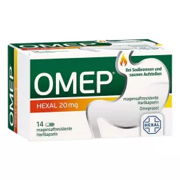 OMEP HEXAL 20 mg kapsułki twarde dojelitowe, 14 szt