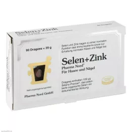 SELEN+ZINK Pharma Nord Dragees, 90 szt