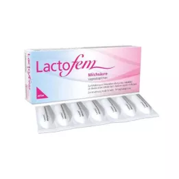 LACTOFEM Globulki dopochwowe z kwasem mlekowym, 14 szt