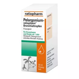 PELARGONIUM-RATIOPHARM Krople do oskrzeli 20 ml