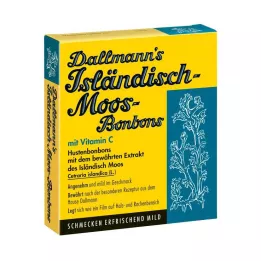 DALLMANNS Cukierki z mchu islandzkiego, 20 szt