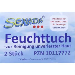 Senada chusteczki nawilżane, 2 szt