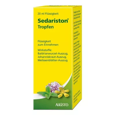 SEDARISTON Krople 20 ml SEDARISTON Krople 20 ml