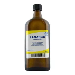 SANARGO butelki ze srebrem koloidalnym 500 ml