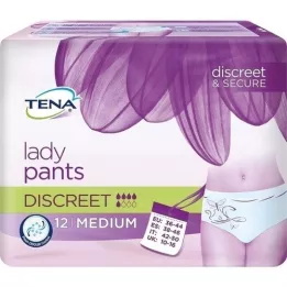 TENA LADY Dyskretne spodnie M, 12 szt