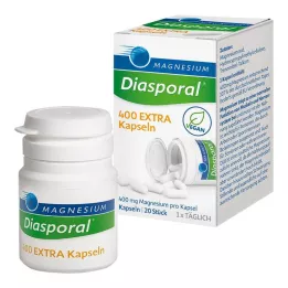 MAGNESIUM DIASPORAL 400 kapsułek dodatkowych, 20 szt