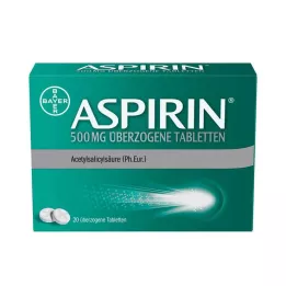 ASPIRIN 500 mg tabletki powlekane, 20 szt