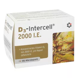 D3-INTERCELL kapsułki 2000 IU, 180 szt