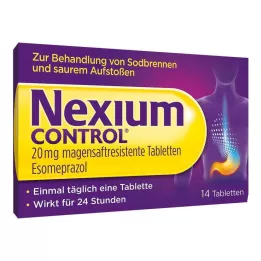 NEXIUM Tabletki dojelitowe Control 20 mg, 14 szt
