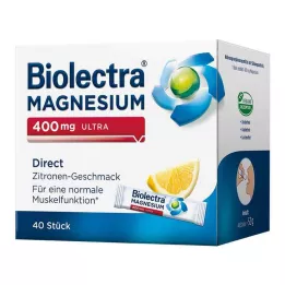 BIOLECTRA Magnez 400 mg ultra Direct Lemon, 40 szt