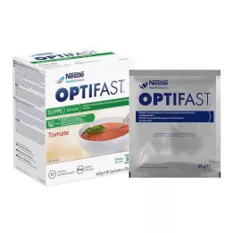 OPTIFAST domowa zupa pomidorowa w proszku, 8X55 g