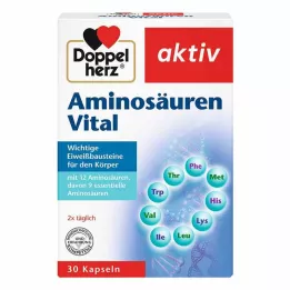 DOPPELHERZ Aminokwasy Vital Kapsułki, 30 szt