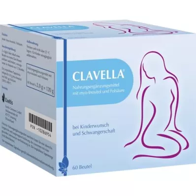 CLAVELLA torba, 60x2 g