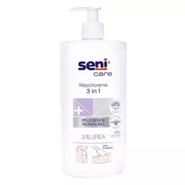 SENI care 3w1 krem myjący z UREA, 1000 ml