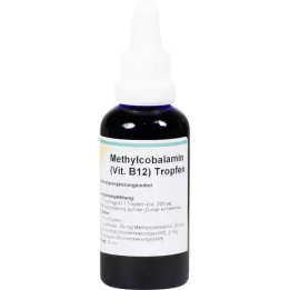 METHYLCOBALAMIN Krople witaminy B12, 50 ml