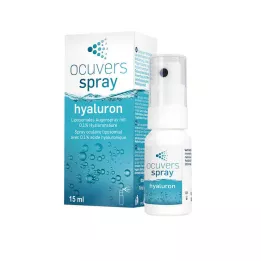 OCUVERS spray do oczu hialuronowy z kwasem hialuronowym, 15 ml