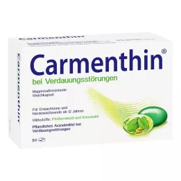 CARMENTHIN na zaburzenia trawienia msr.Kapsułki miękkie, 84 szt