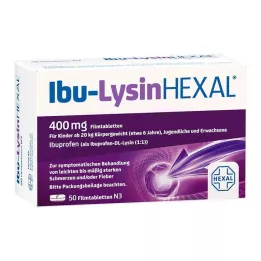IBU-LYSINHEXAL Tabletki powlekane, 50 szt