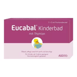 EUCABAL Kąpiel dziecięca z tymiankiem, 7X5 ml