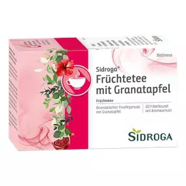 SIDROGA Herbata owocowa Wellness z granatem w saszetce filtrującej, 20 x 2,0 g