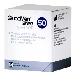 GLUCOMEN paski testowe sensoryczne areo, 50 szt