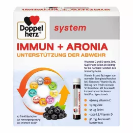DOPPELHERZ Ampułki Immun+Aronia system, 10 szt