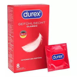 DUREX Prezerwatywy Gefühlsecht, 8 sztuk