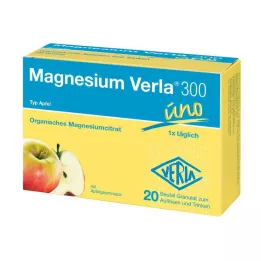 MAGNESIUM VERLA 300 Granulat jabłkowy, 20 szt