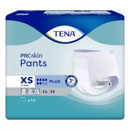 TENA PANTS plus XS 50-70 cm Spodnie jednorazowe ConfioFit, 14 sztuk
