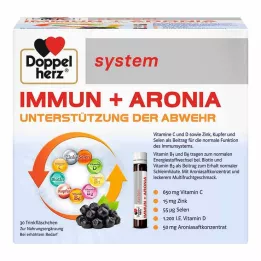 DOPPELHERZ Ampułki Immun+Aronia system, 30 szt
