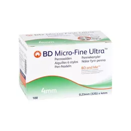 BD MICRO-FINE ULTRA Igły do penów 0,23x4 mm, 100 szt