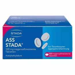 ASS STADA 100 mg tabletki dojelitowe, 100 szt