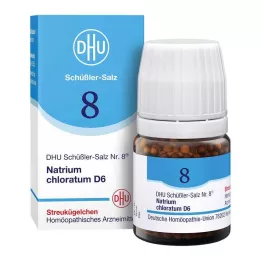 BIOCHEMIE DHU 8 Chlorek sodu D 6 Globulek, 10 g