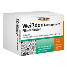 WEISSDORN-RATIOPHARM Tabletki powlekane, 100 szt