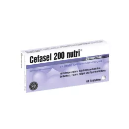 CEFASEL 200 tabletek selenu, 60 szt