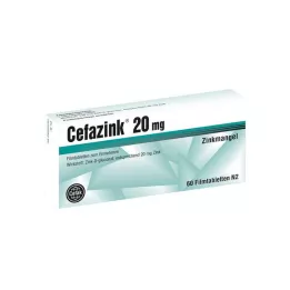 CEFAZINK 20 mg tabletki powlekane, 60 szt