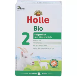HOLLE Mleko następne ekologiczne 2 na bazie mleka koziego w proszku, 400 g