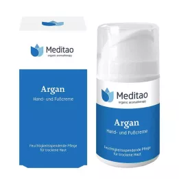 MEDITAO Krem do rąk i stóp z olejkiem arganowym, 50 ml